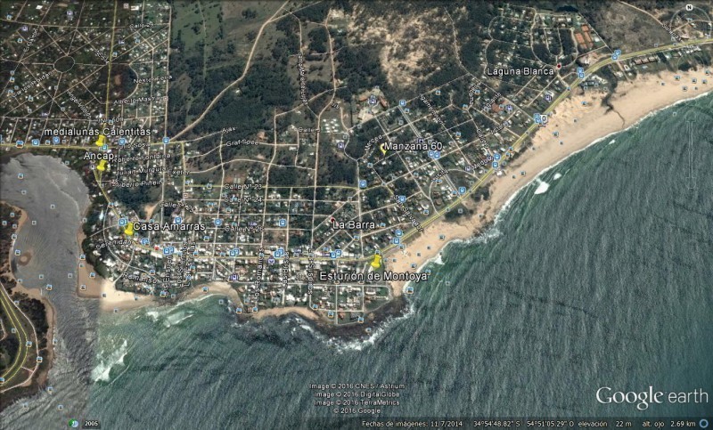 Lote en venta a 3 cuadras del mar en Montoya, La Barra.